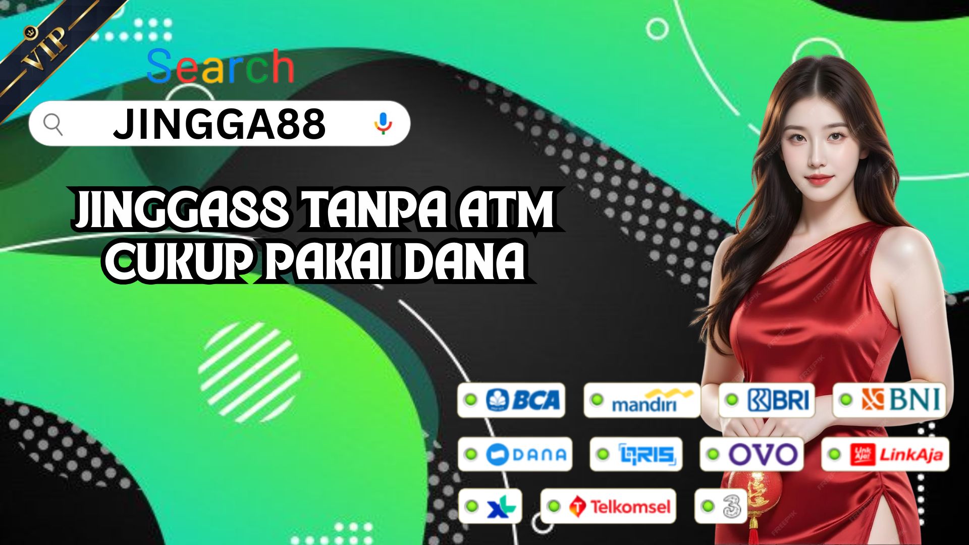 JINGGA88 TANPA ATM CUKUP PAKAI DANA