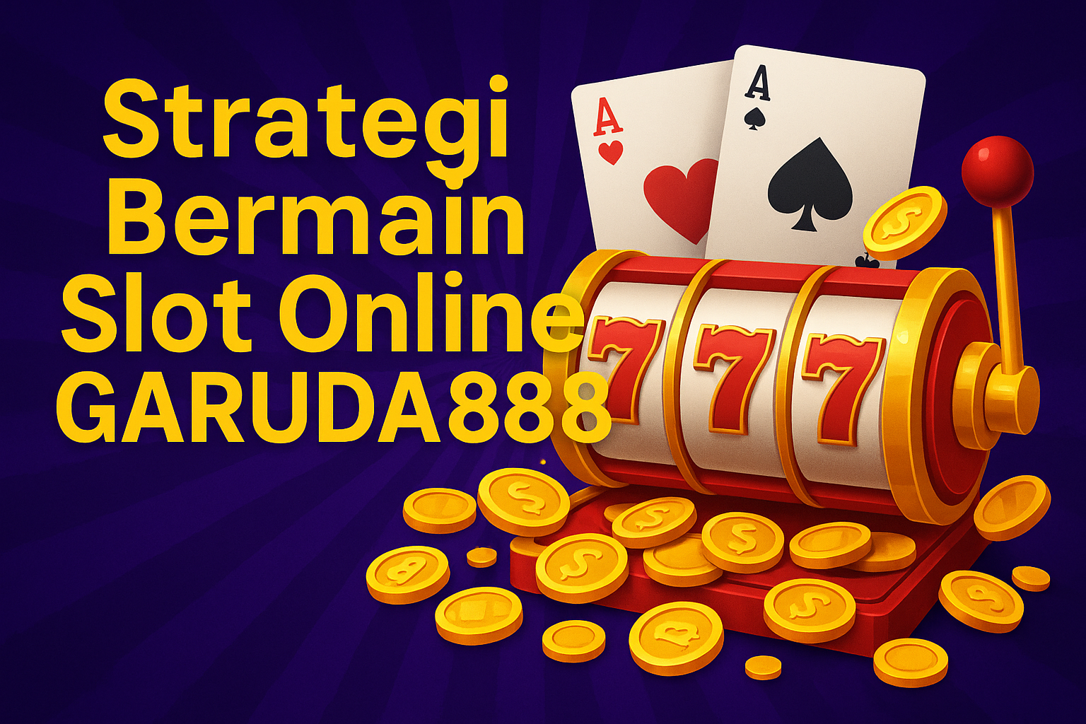 Strategi Bermain Slot Garuda888